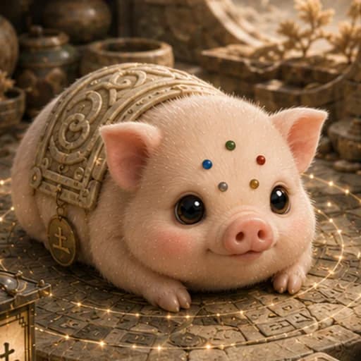 Jade Piglet, Earth Archive Spirit